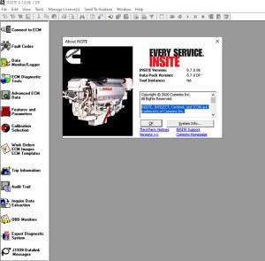Quality Cummins INSITE 8.7 Software 8.7 Pro Version wholesale