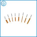 Hair Straightener 7C 110V PTC Thermistor 16mm Yellow Insulating Thin Film