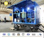 Portable High Vacuum Insulating Oil Purifier Machine Dielectric Oil Treatment