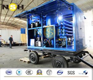 Quality Transformer Mobile Insulation Oil Purifier Filtration Unit With Double Stage wholesale