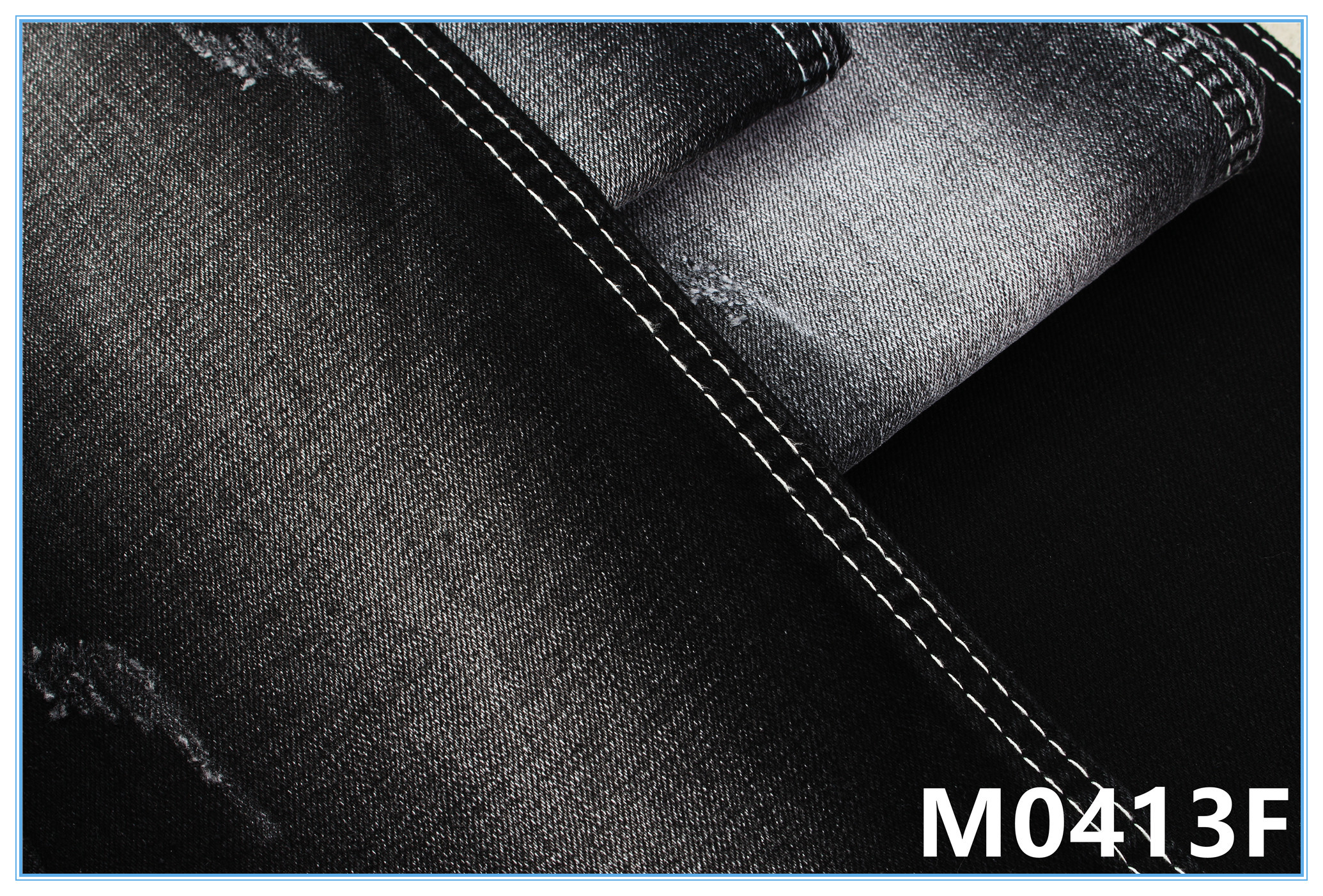 Fashion Style Cotton Polyester Rayon Stretch Denim Fabric For Men