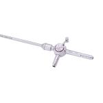 HF2015.3 Spring Valve Steel Laparoscopic Suction Irrigation Tube for Medical
