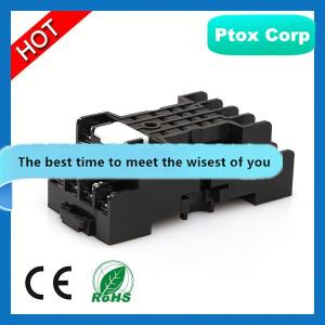 Quality 2014 Hot Sale Mini Motive 10A 8 pins relay base/relay socket wholesale