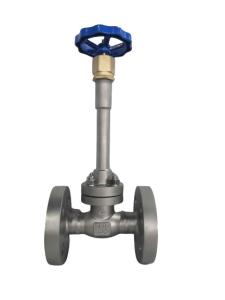 China Flange Connection 1 Year Warranty DN200 Cryogenic Globe Valve on sale