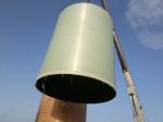 High Strength 5000 Gallon Cylindrical FRP Storage Tank For Mixer Various
