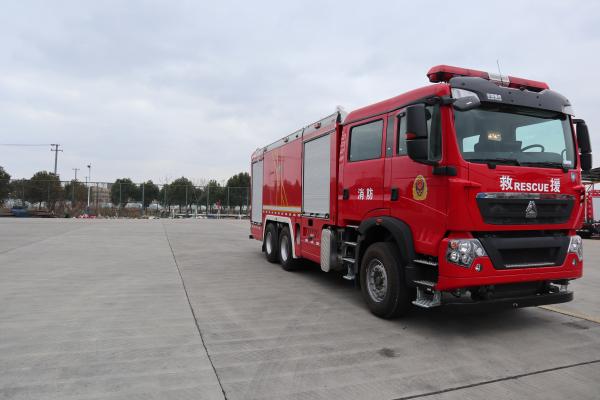 HOWO Water Tank Fire Truck Fire Engine Fire 11.9kW/T Country Ⅵ ≤29000 PM120