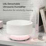 1.6L Ultrasonic Cool Mist Air Humidifier For Room