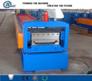 Quality 45 Steel Rollers Standing Seam Forming Machine for 0.3-1.2mm Thickness Fast Production wholesale