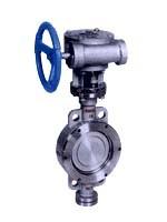 Quality Industrial Pneumatic Operated Butterfly Valve / Sanitary Butterfly Valve DN100 wholesale