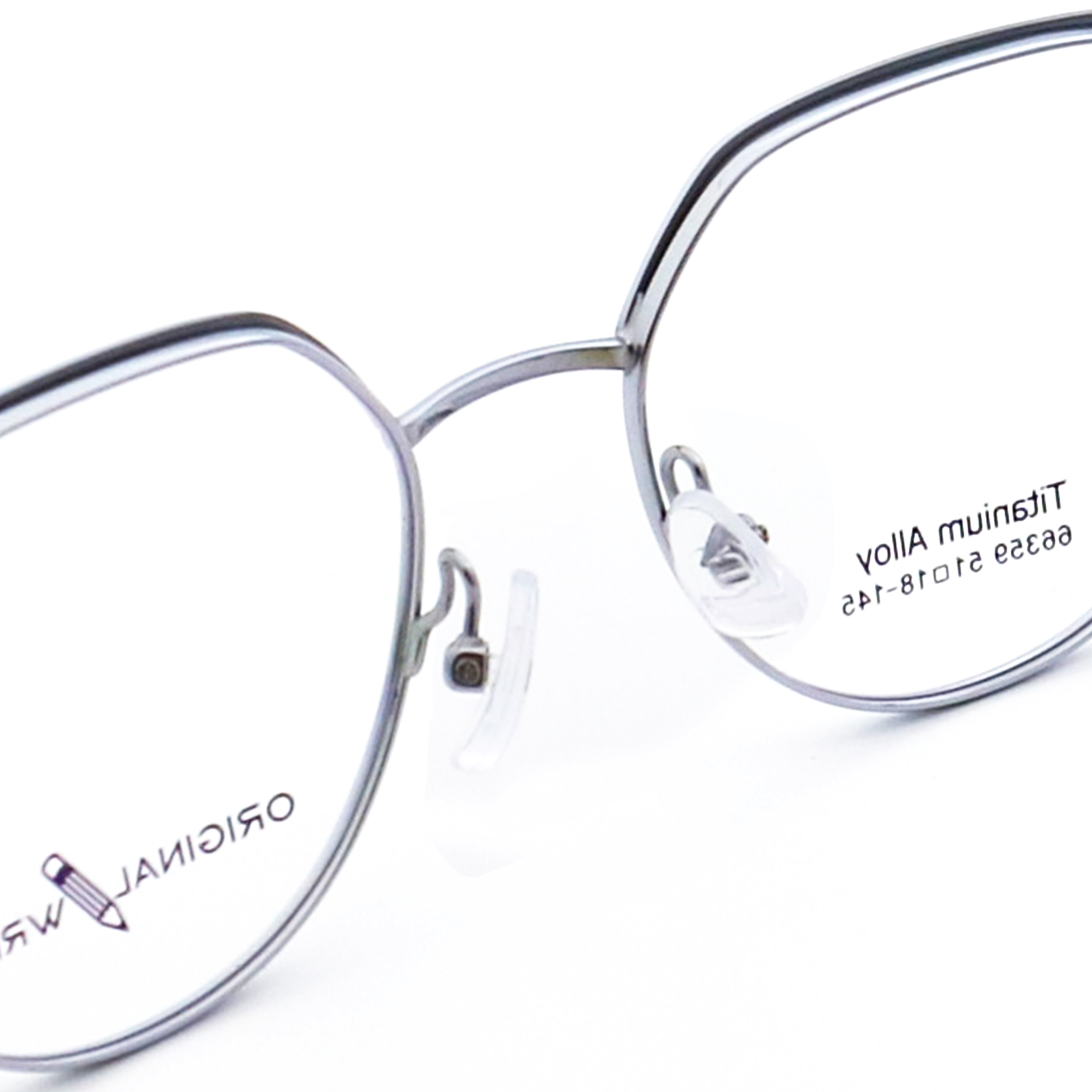 Weightless Colorful B Titanium Frames Optical Glasses Frame 66359