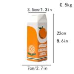 Customized Color Antique Orange Ceramic Fruit Vase for Wedding Occasion in