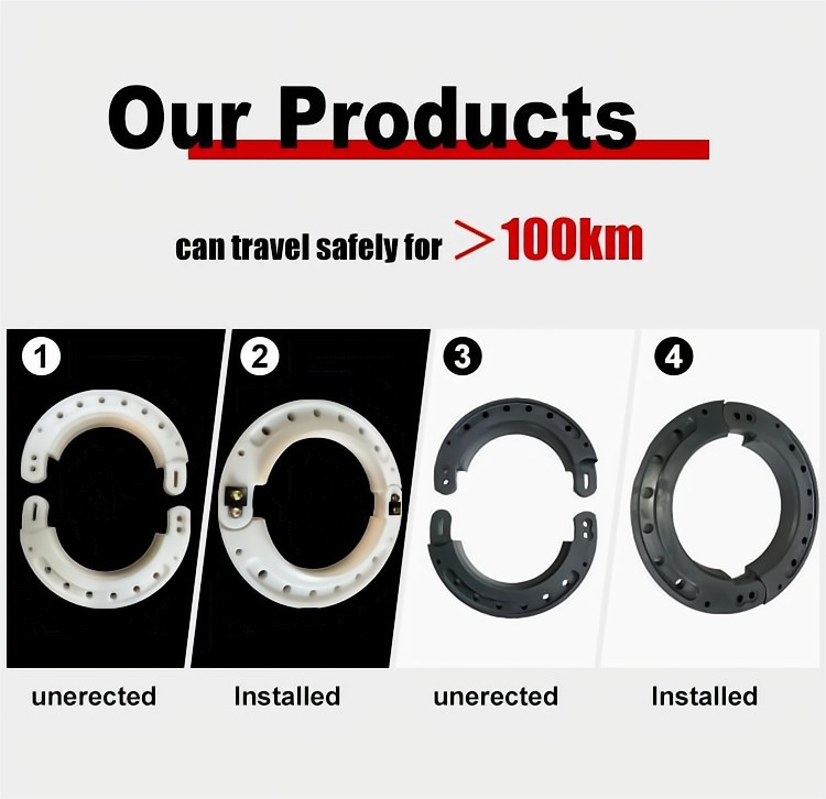 Bullet Proof Polymer Military Runflat Inserts For Land Cruisers Tire