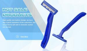 Quality Super Glide Twin Blade Safety Razor Any Color Available With ISO Certificate wholesale