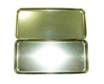 PMS Hinge Lid Tinplate Rectangle Metal Can 0.23mm Thickness