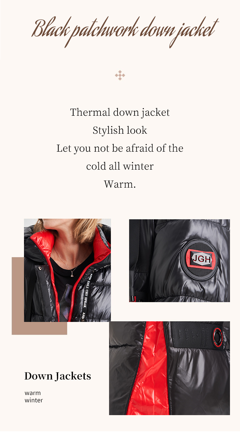 Hot Selling Cheap Custom FODARLLOY 2022 Winter New Korean Style Long Cotton-padded Coat