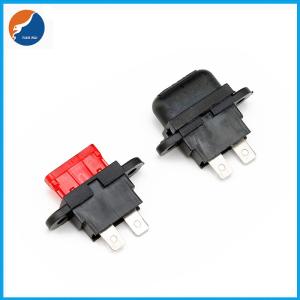 SL-703C UL94V2 125C Auto Blade Fuse Holder 30A Tin Plated Brass Contact