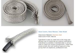 Quality 0.10-0.30mm Expandable Stainless Steel Braided Sleeving wholesale