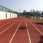 IAAF Standard Aging Resistance Athletic Track Surfaces UV-Resistance