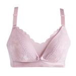 Cotton Breathable Pregnancy Nursing Bra Seamless Plain Dyed Big Pregnancy Sports