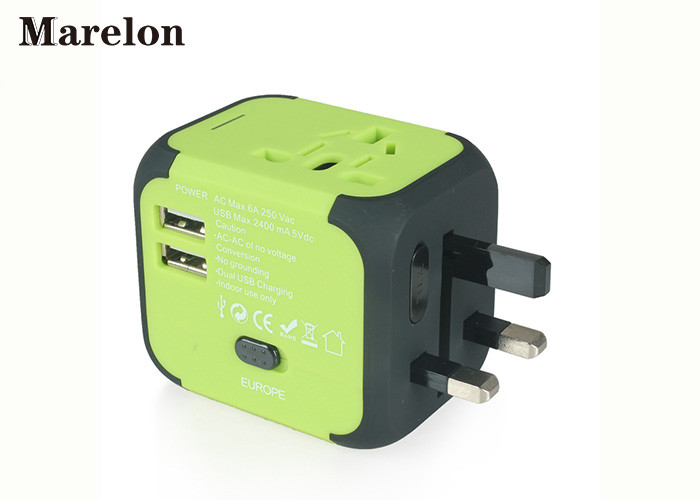 10A PC Material Travel Power Adapter Compatible With Electrical Devices