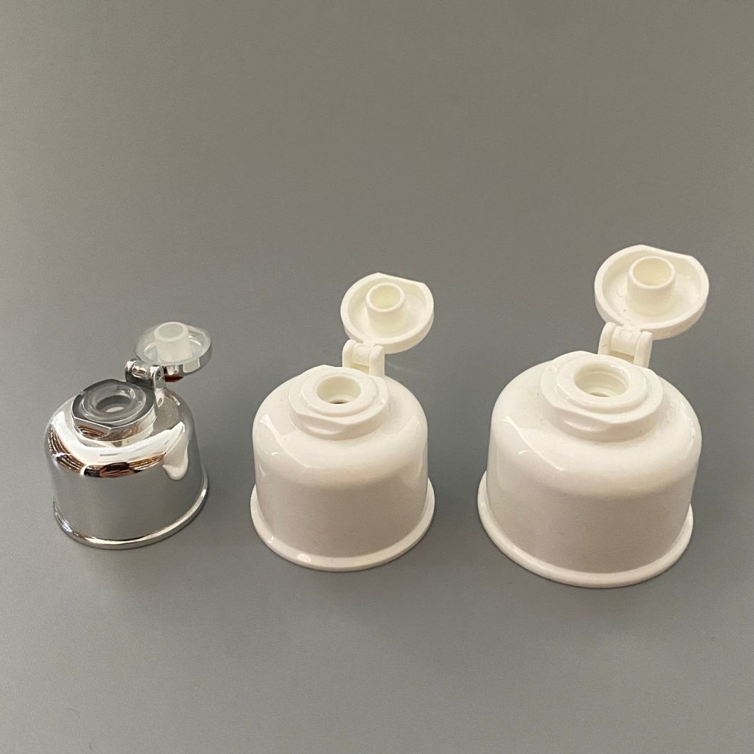 24mm Plastic Cap Gold Silver Plastic-Aluminum Cover Cosmetic Bottle Caps