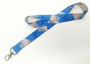 Quality Fantastic Dye Sublimation Lanyards / Id Badge Lanyard With Cake Logo wholesale