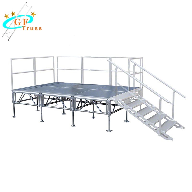 Aluminum satge platform1.22*1.22 MM portable stage Fashion Party Concert Stages