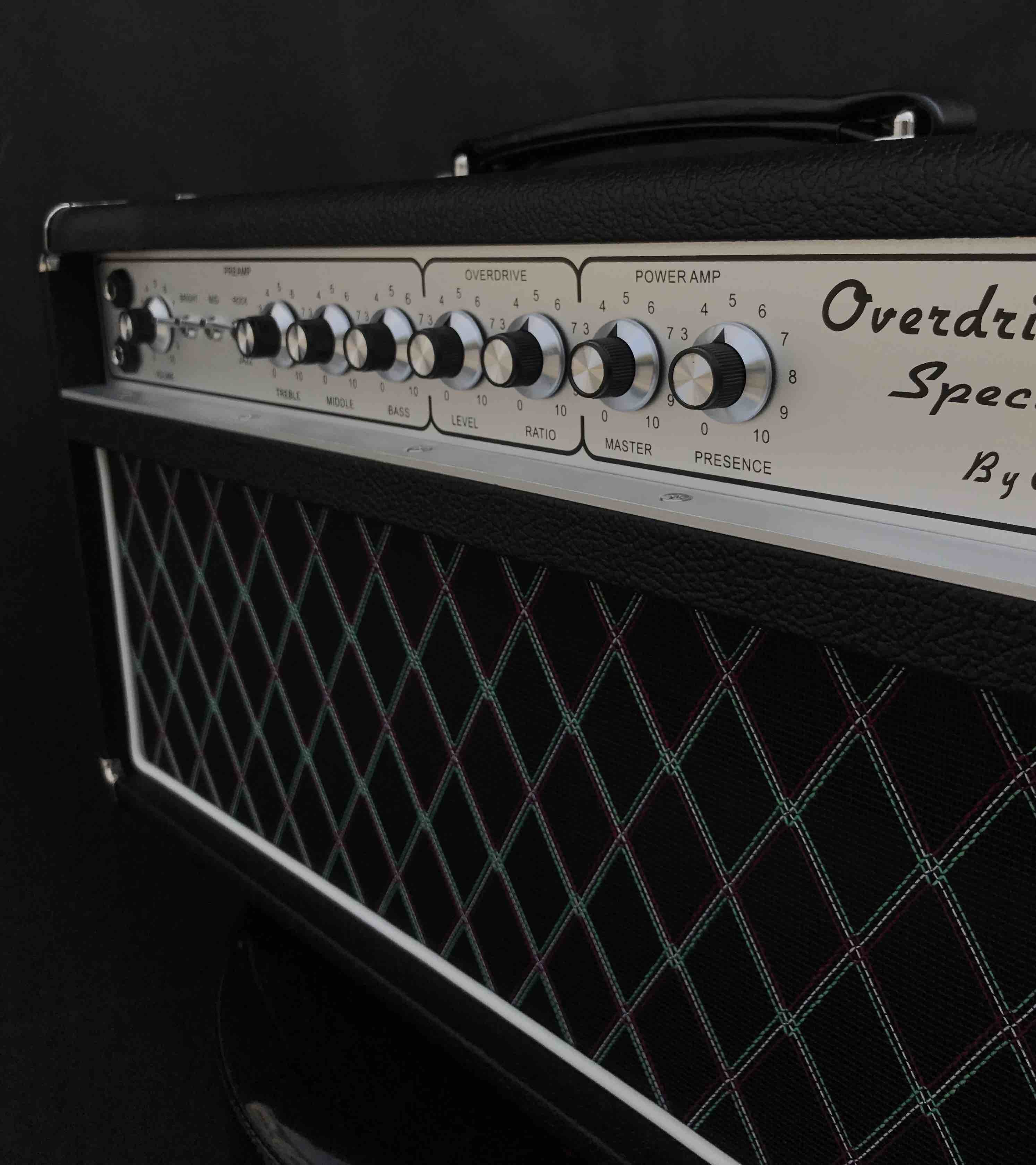 Grand Boutique Hand-wired Overdrive Special ODS50 Amp Head 50W in Black or Brown Tolex Custom Faceplate is Available