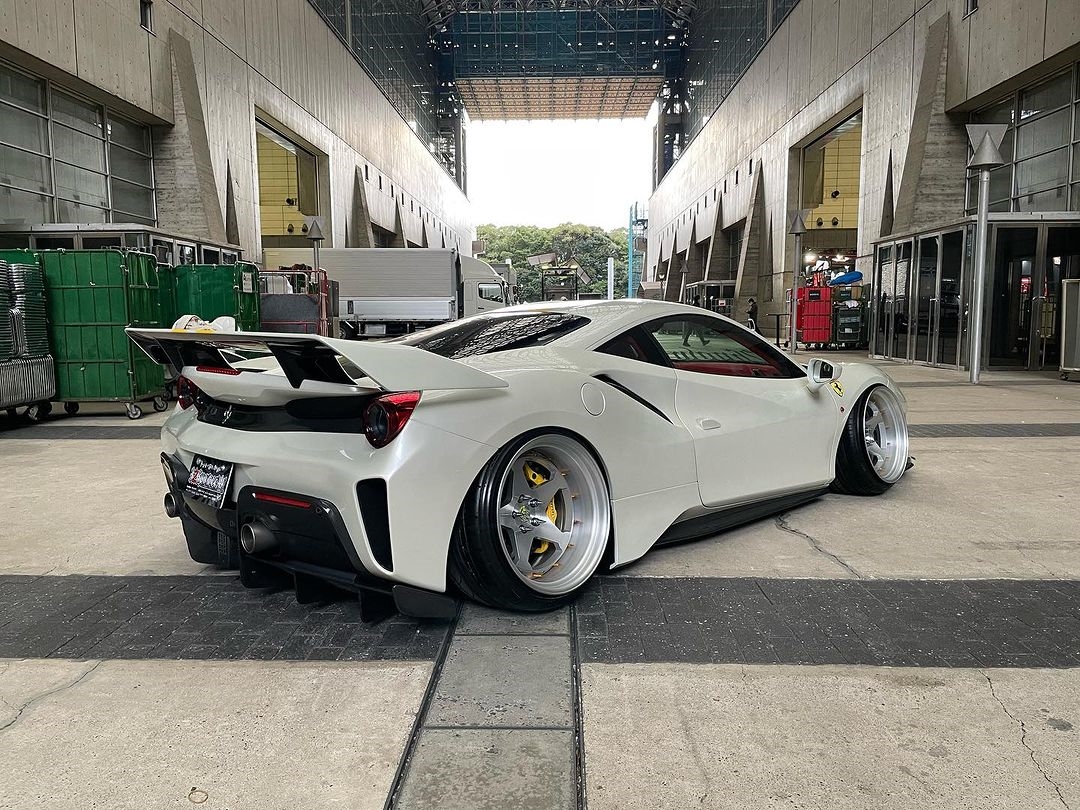 Carbon Fiber Widebody Ferrari 488pista Spoiler Carbon Fiber Spoiler Wing