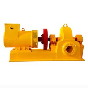 Quality 75kw Dual Wheel Dual Jet Hydroelectric Turbine Generator 55.1 - 246.5kw Output wholesale