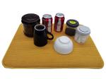 38x50cm Solid Colors Microfiber Dish Drying Mat For Drying Dish Cups Bottles