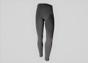 Quality Women Lurex Plus Size Fleece Lined Leggings Seamless Knitting wholesale