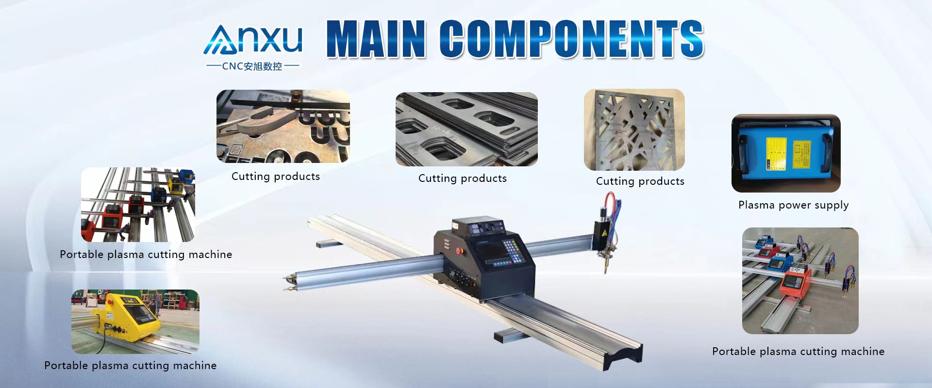 Steel Stainless Metal Iron CNC Portable Steel Plasma Cutter 1560 Plasma Cutting Machine