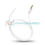Disposable Adult Cavity Temperature Probe 3.5 dual channel round head Plug