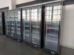 Slim Glass Door Air Cooling Drink Cooler Wine Display Chiller