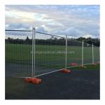Easily Assembled Sport Fence Metal Steel Silver Security Fence Panels in