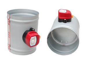 Quality 220v Automatic Control Duct Zone Dampers Size 75mm wholesale