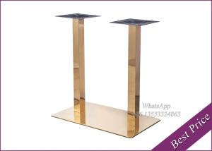Quality Gold Color Restaurant Table Base Dining Room For Sale From China (YT-A142) wholesale