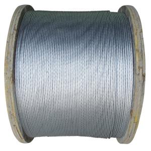 Quality Zinc-coated Steel Wires Strand 1×7 EHS 3/16inch, ASTM A 475 wholesale