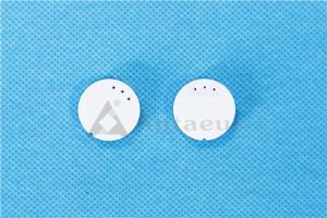 Quality 99% Alumina Based Pressure Sensor Ceramic Substrate Round Shape wholesale