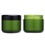 Algal Green Turmeric 6.8OZ 200ml Cosmetic Glass Jars Custom Logo