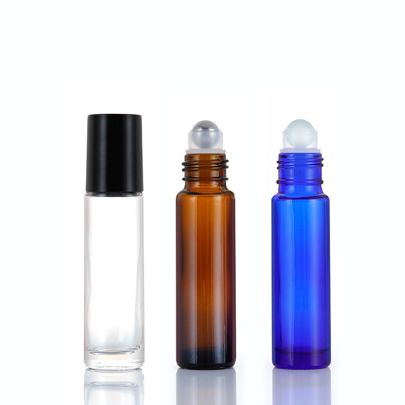 Childproof Tamper Cap Amber Glass Boston Bottle for Stock Empty Cosmetic Containers Customized Colors and Free Sample