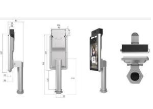 Quality Face Recognize 850nm 12V 24w Thermal Access Control Camera wholesale