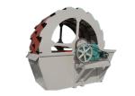 Construction Ore Washing Machine Wheel Bucket Type Simple Structure