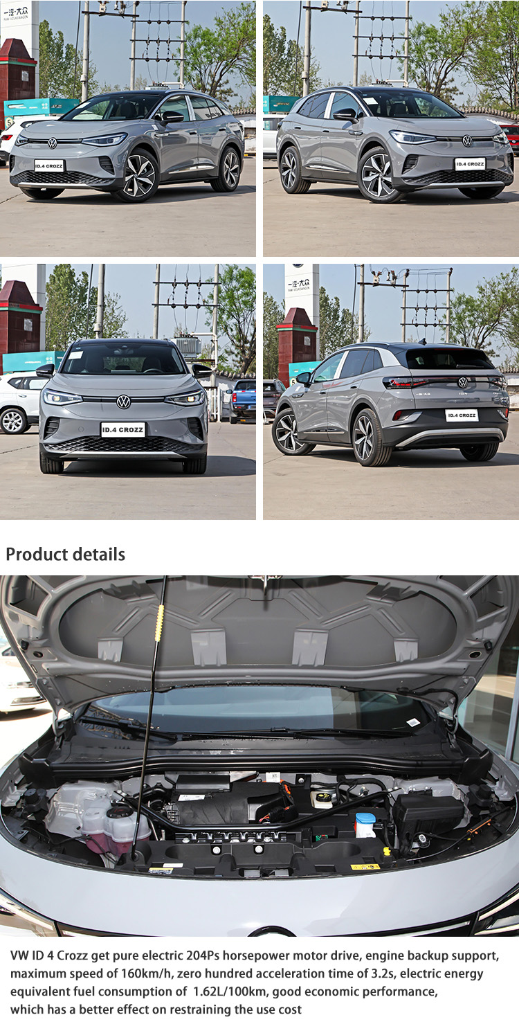 auto Used Volkswagen Electric Car Compact eV car safety VW ID.4 Crozz