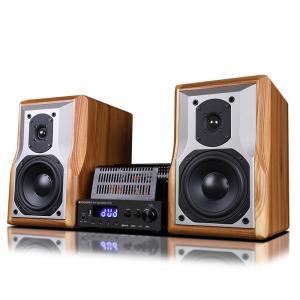 Quality Indoor Desktop Passive Bookshelf Speaker MDF Cabinet Material wholesale