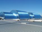 80%-95% Light Transmission Sun Sheets PC Embossed Sheets For Bus Station Shelter