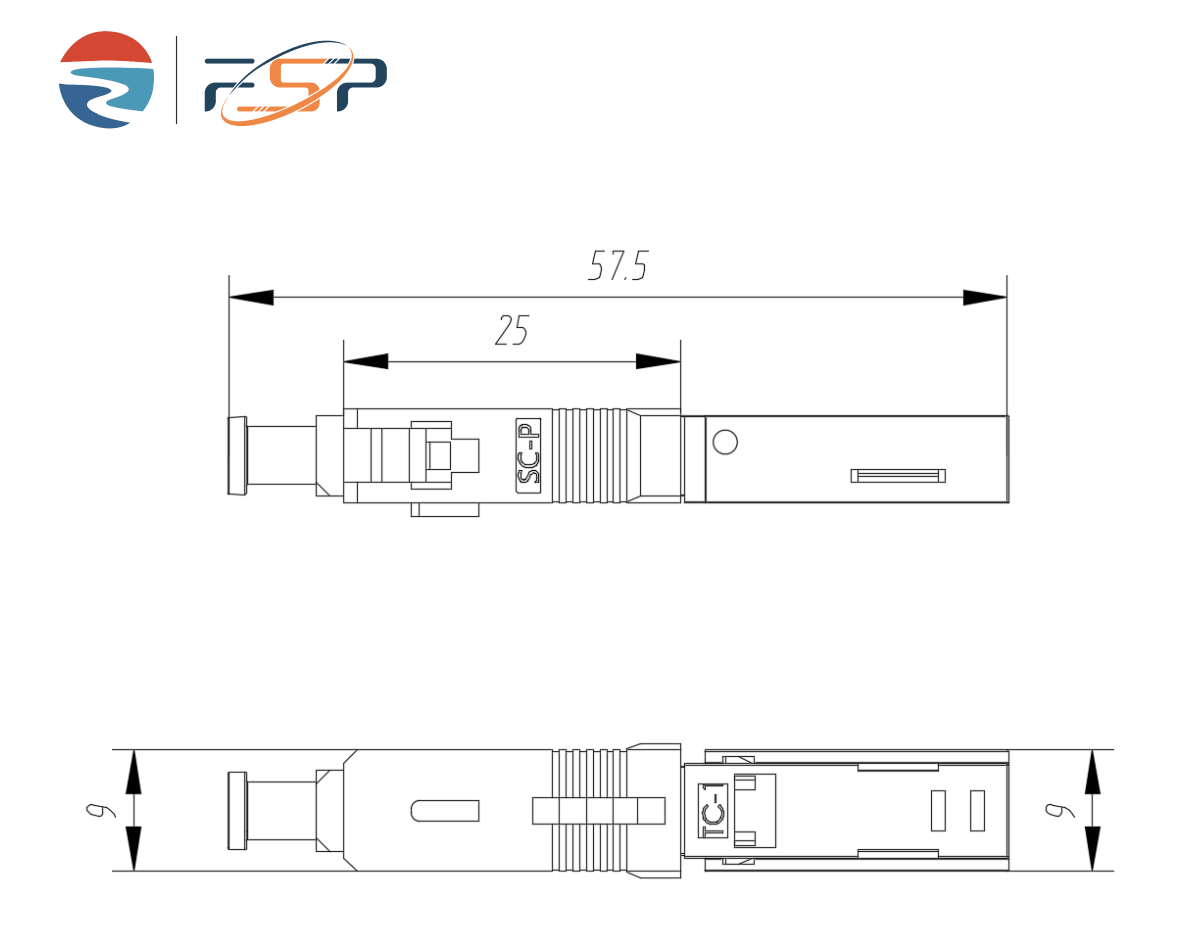 Simplex SC APC Fiber Optic Fast Connector 5 Used for Wired LAN Network Field Assembly