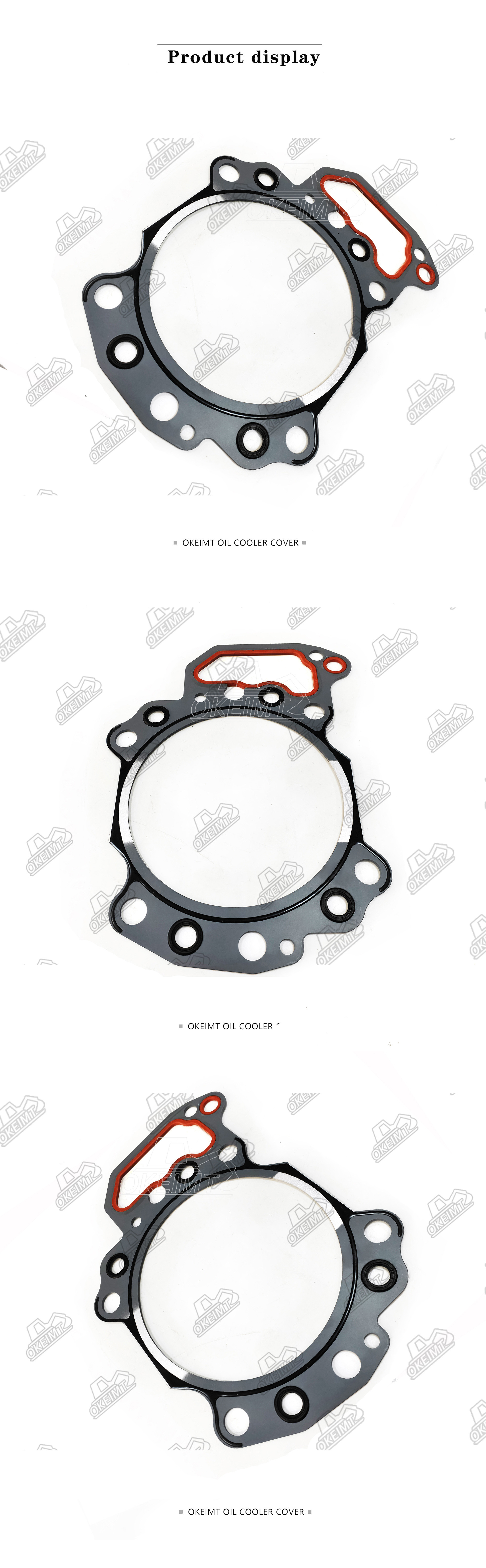 Irregular Cylinder Head Gasket For Komatsu Parts Engine 6D125 PC400-8