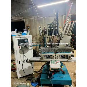 Quality Double Stage Broom Tufting Machine for Broom Production Spare Parts Included wholesale